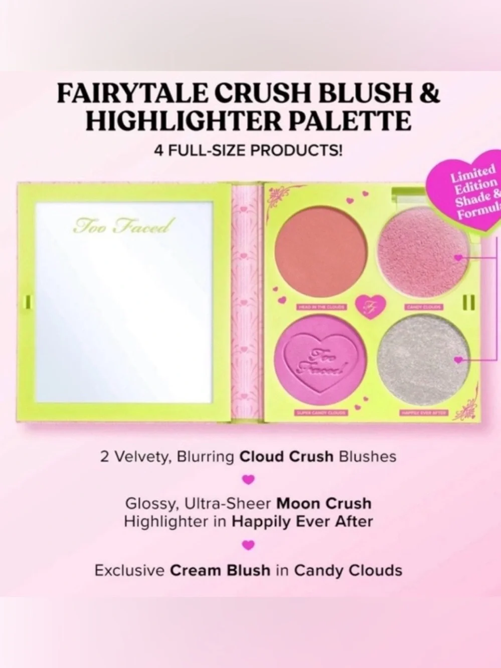 New Too Faced Face Fairytale Crush - Picture 11 of 14